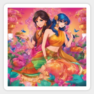 i love anime sister Sticker